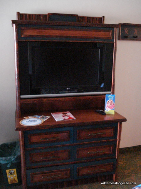 Flat Screen TV and Drawers
